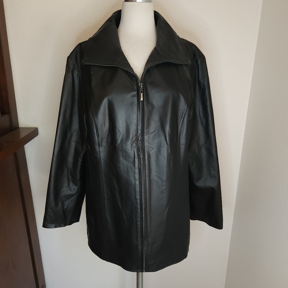 Leather jacket
